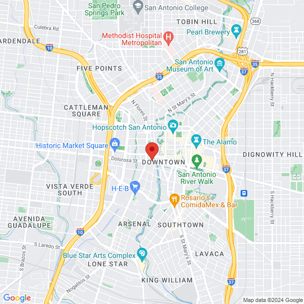 map of the area